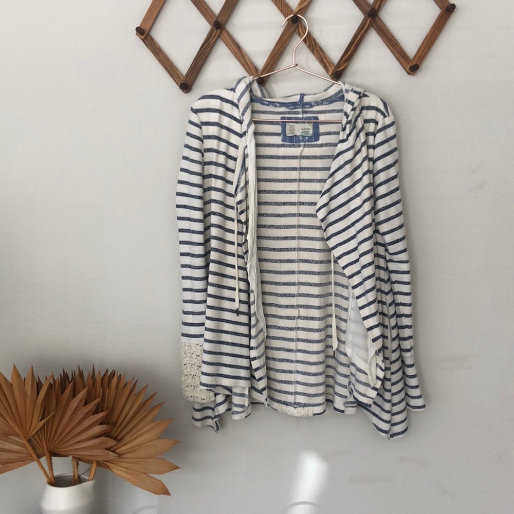 Striped sweater from Anthropologie